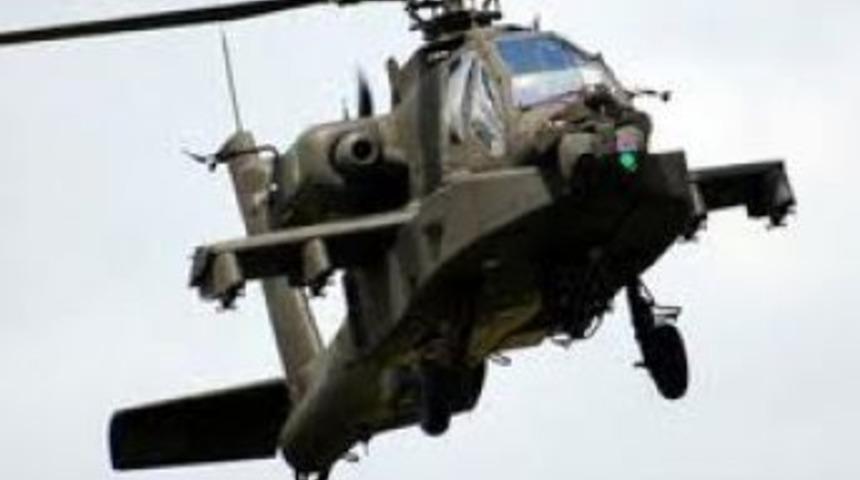 Kağızman'da helikopter hareketliliği