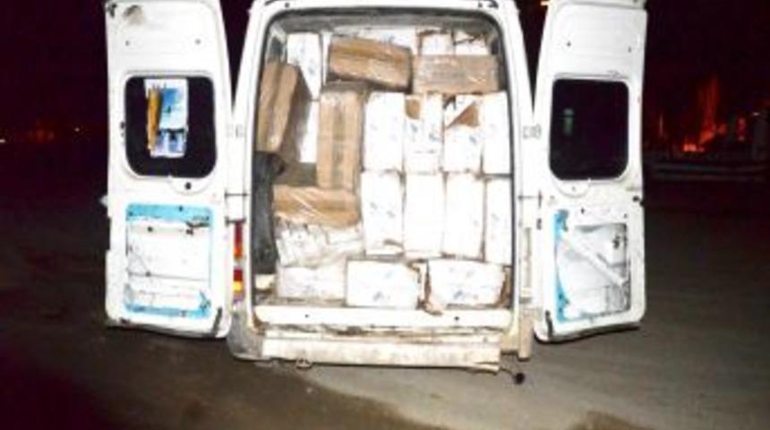 Van'da 151 Bin Paket Ka&ccedil;ak Sigara Ele Ge&ccedil;irildi