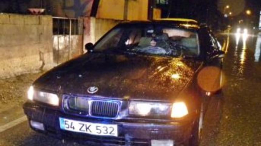 Kazada yaralanan G&uuml;rcistanlı hastaneye gitmek istemedi