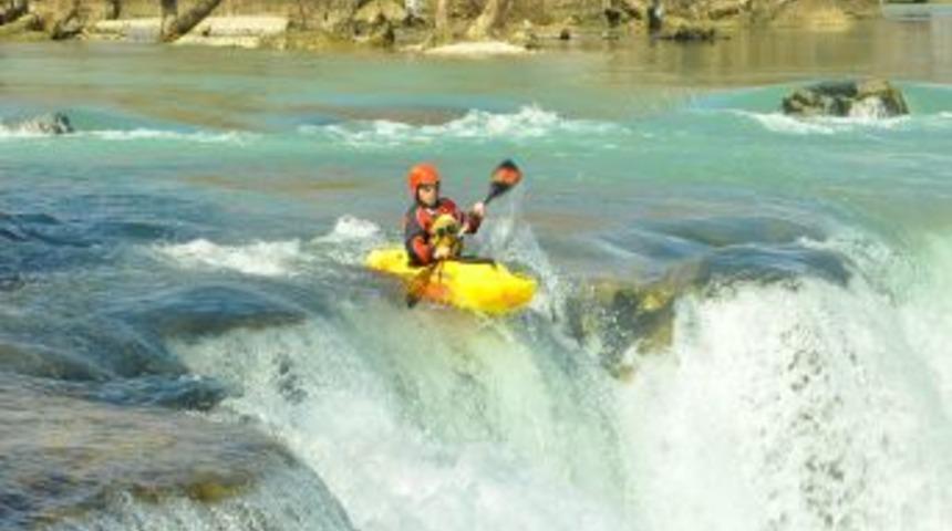 Antalya'da ge&ccedil;en yıl 326 Avrupalı kano sporu yaptı