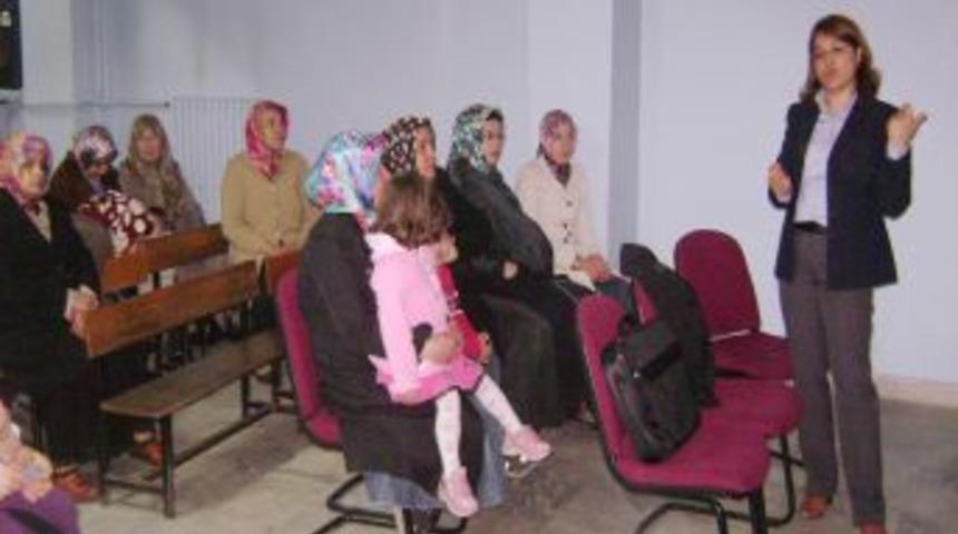 Velilere obezite karşı eğitim veriliyor