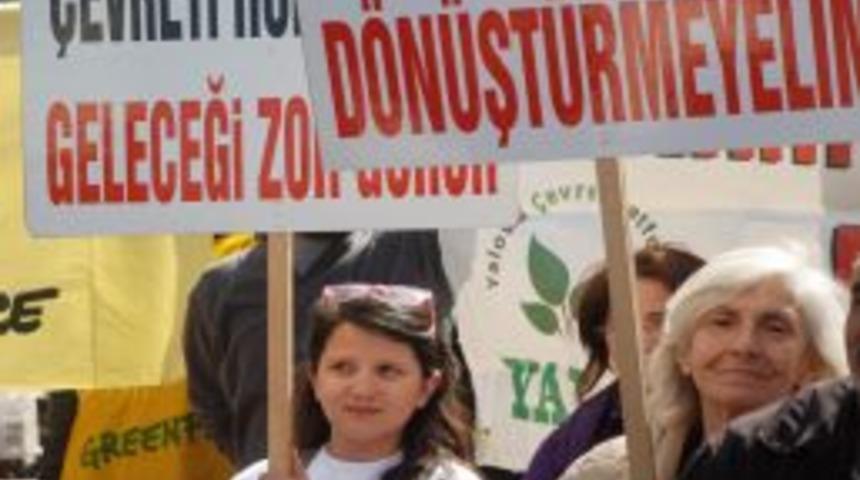 Yalova'da Termik Santral Protestosu