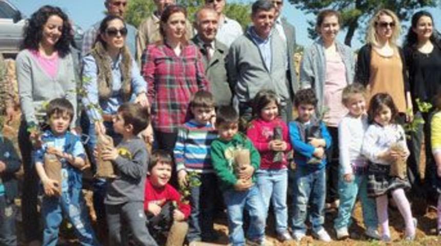 Minik y&uuml;rekler fidan dikti