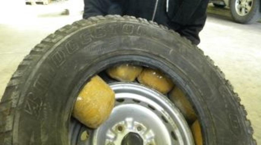 Pazarkule Sınır Kapısı'nda 32 Kilogram Eroin Ele Ge&ccedil;irildi