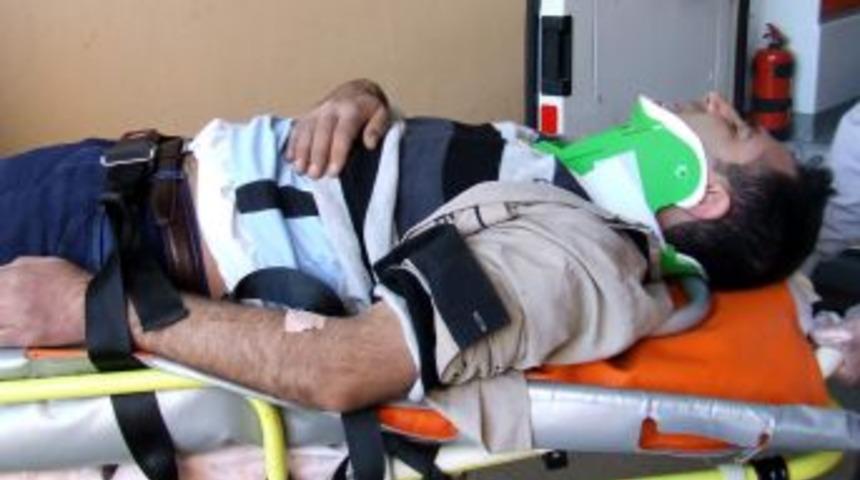 Otomobilin Altında Kalan Şahıs Yaralandı