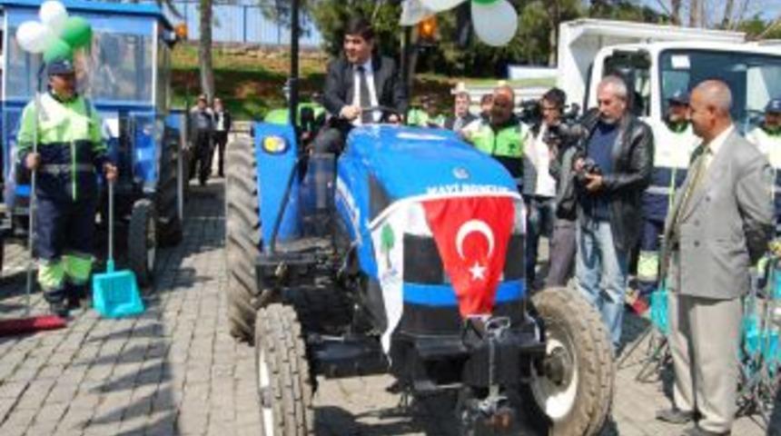 Fadıloğlu &ccedil;evre dostu temizlik ara&ccedil;larının test s&uuml;r&uuml;ş&uuml;n&uuml; yaptı