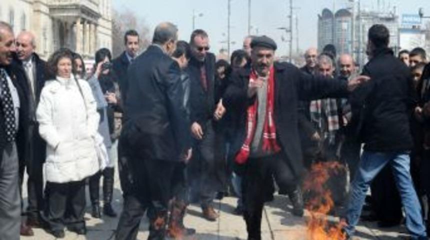 Sivas'da bahara coşkulu karşılama