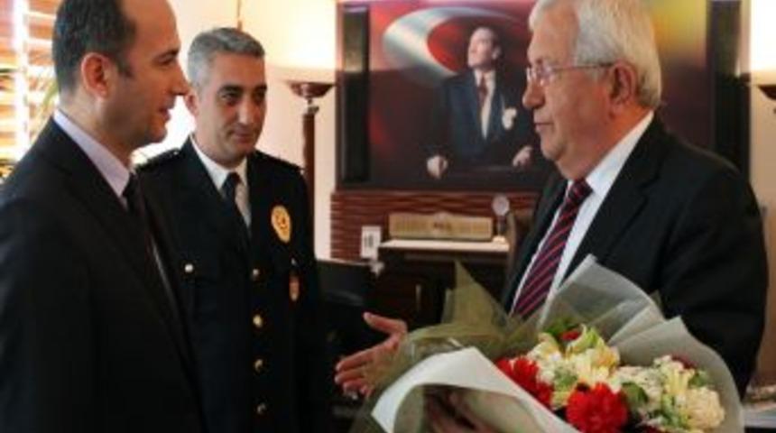 Emniyet M&uuml;d&uuml;r&uuml; Ko&ccedil;ak, Posbıyık'ı ziyaret etti
