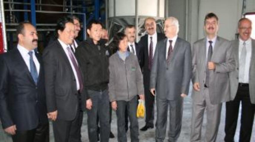 Bor OSB'de Astranova Firması &uuml;retime başladı