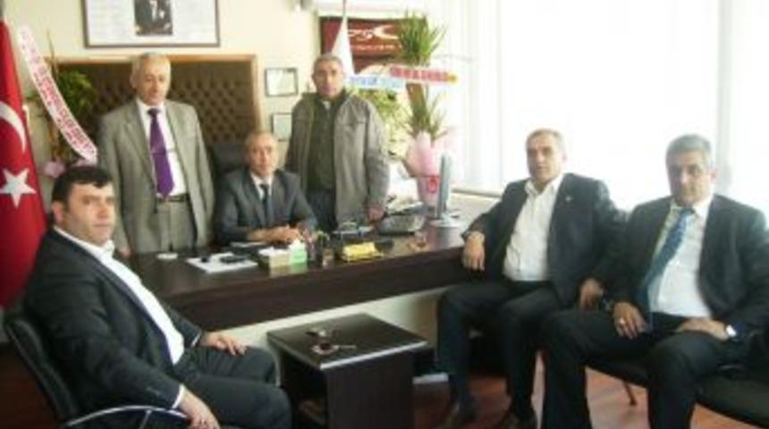 Odabaş&rsquo;tan, Civelek&rsquo;e hayırlı olsun ziyareti