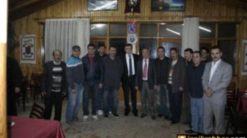 Karadenizliler derneğine ziyaret