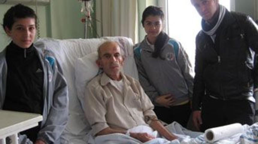 &Ouml;ğrencilerden &ouml;rnek davranış