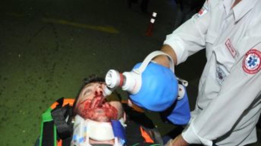 İzmir'de kaza: 1 ağır yaralı