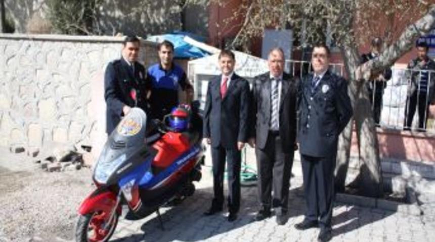 Darende Polisine Motosiklet Takviyesi