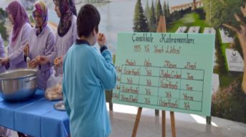 Servergazili &ouml;ğrenciler dedelerinin &ouml;ğ&uuml;n&uuml;yle karınlarını doyurdu