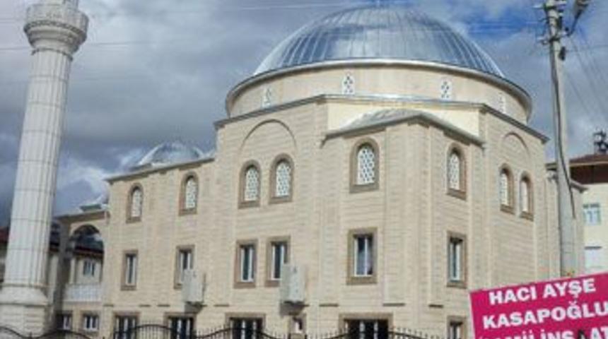 Hacı Ayşe Kasapoğlu camii a&ccedil;ılıyor