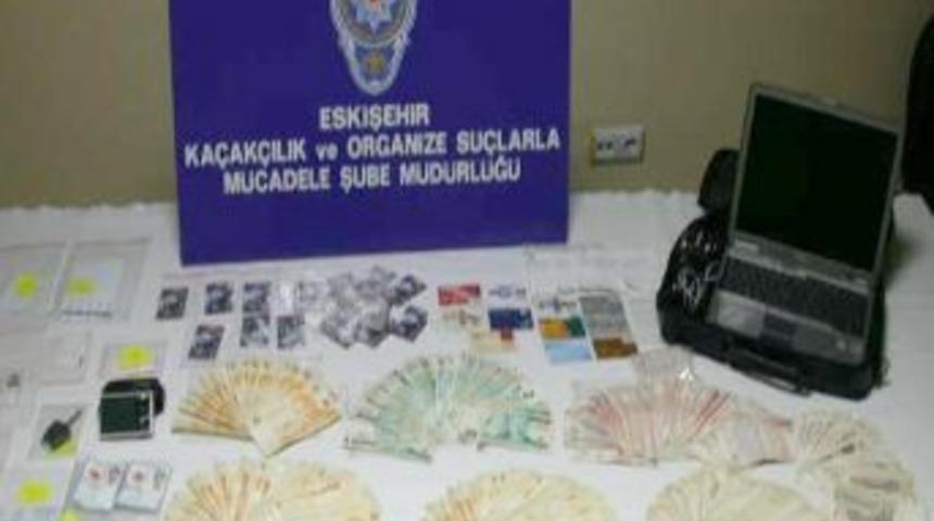 Eskişehir&rsquo;de sahte para operasyonu