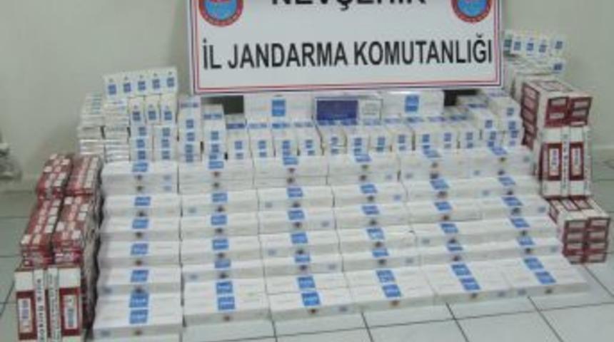 Nevşehir'de ka&ccedil;ak sigara operasyonu