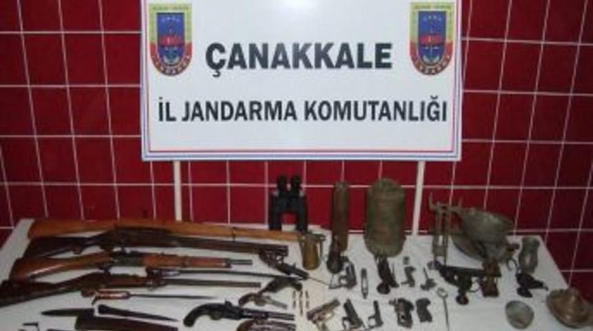 Savaş malzemelerini internetten satışa &ccedil;ıkaran kişi yakalandı