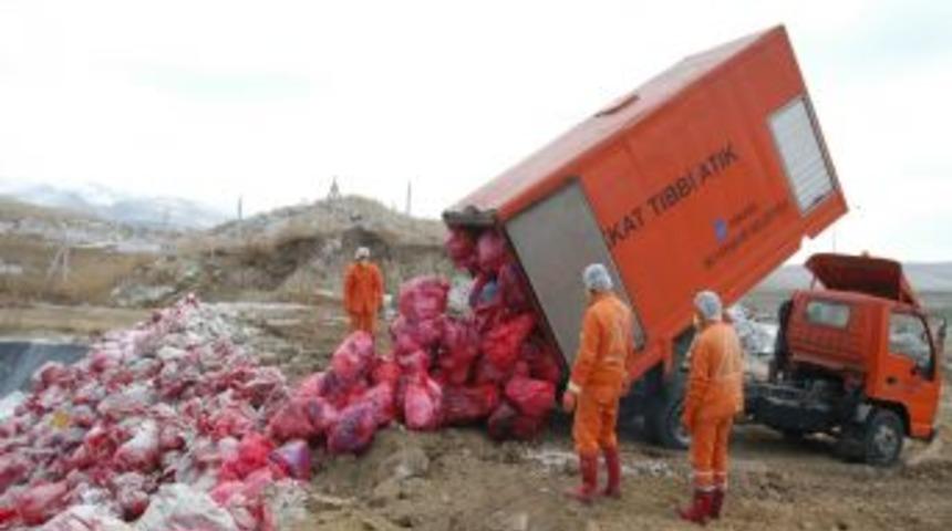 Başkent'te tıbbi atıklar Avrupa standartlarında toplanıp imha ediliyor