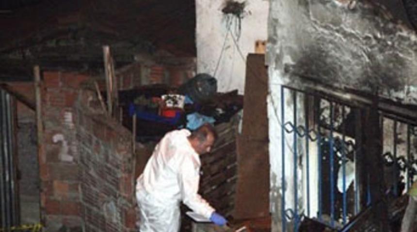 Minik &ccedil;ocuk yangında can verdi