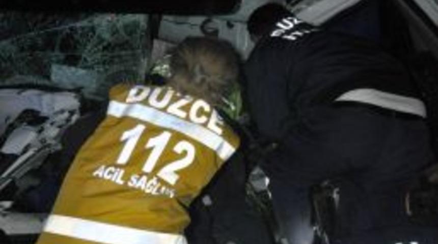 Zincirleme kazada 1 kişi yaralandı