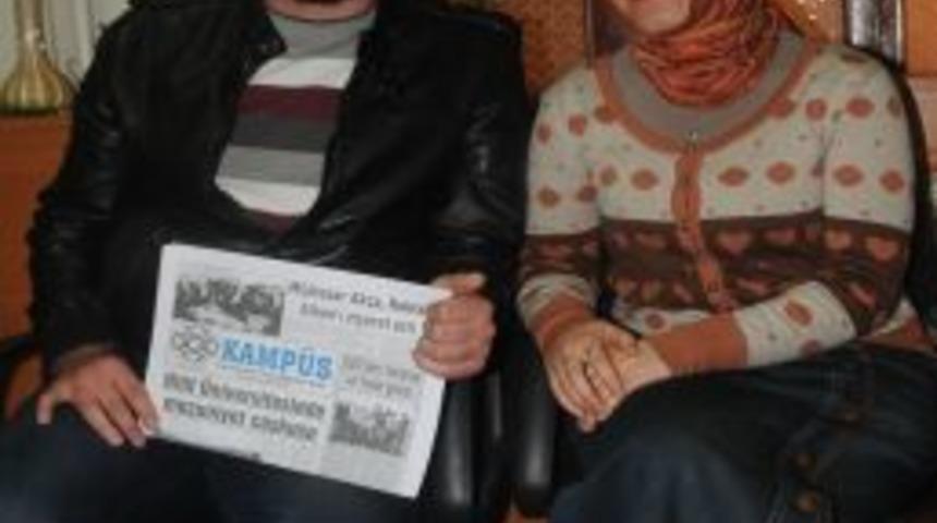 &Uuml;niversiteli gen&ccedil;ler kendi gazetelerini &ccedil;ıkarttı