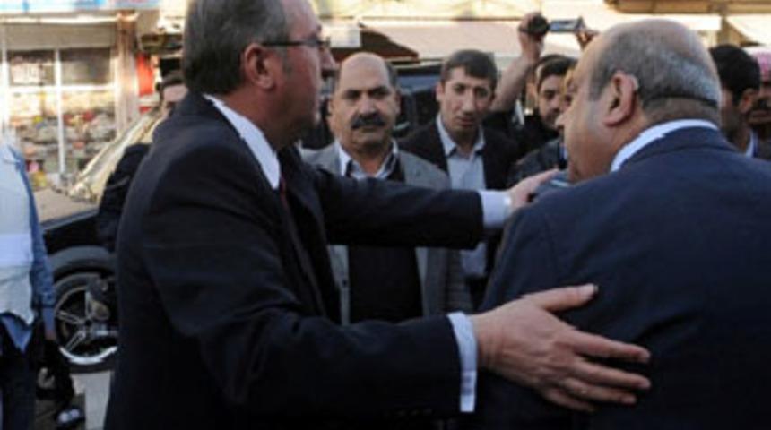 Hasip Kaplan emniyet amiriyle kavga etti