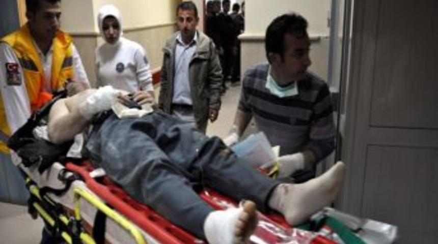 Mermer ocağında patlama: 3 yaralı