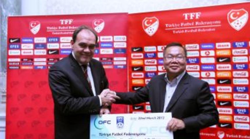 Okyanusya Konfederasyonu'ndan depremzedeler i&ccedil;in yardım