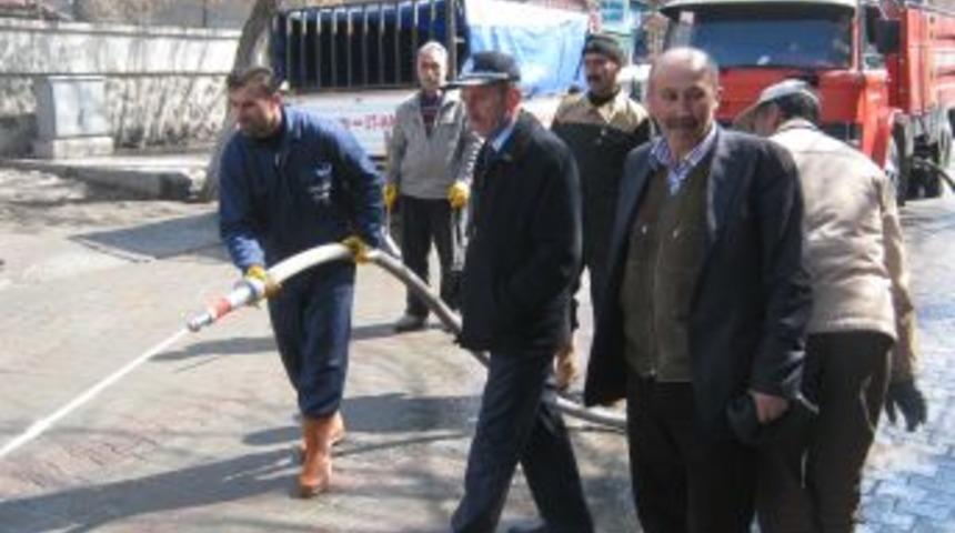 Kağızman Belediyesi bahar temizliği