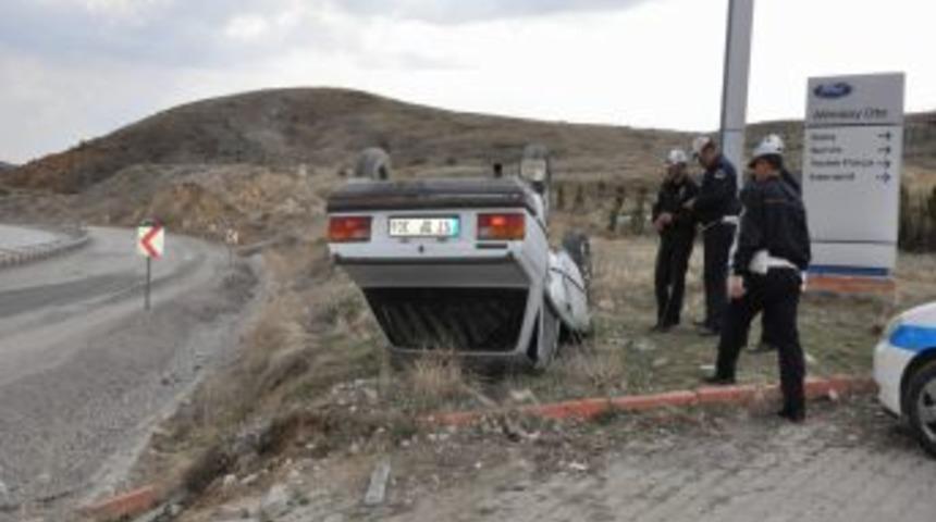 K&ouml;peklere &ccedil;arpmamak isterken takla attı