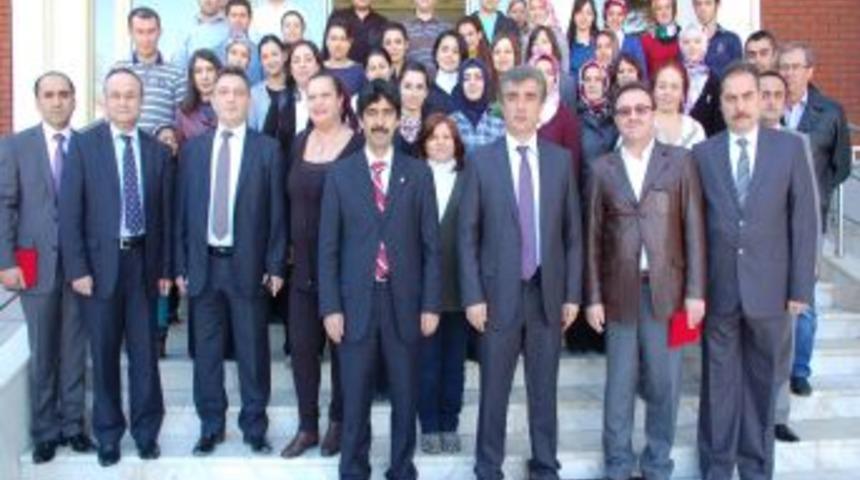 Sağlık personeline sertifika verildi