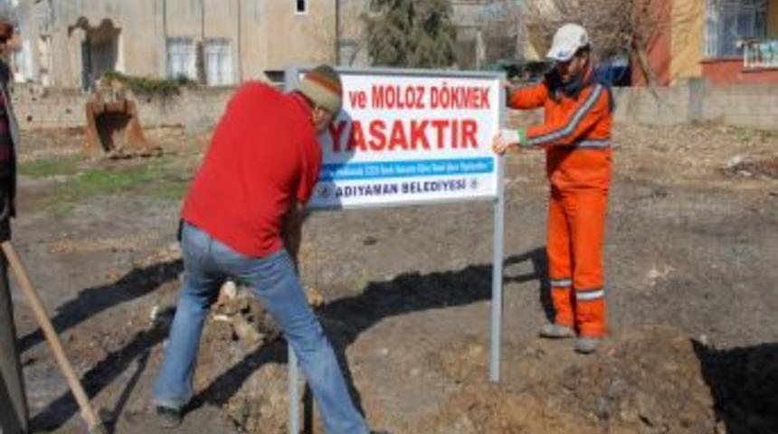Adıyaman Belediyesi'nden vatandaşlara &ccedil;&ouml;p uyarısı