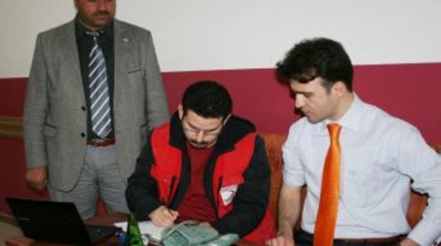 Midyat Adliyesi personeli kan bağışında bulundu