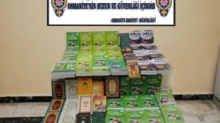Osmaniye&rsquo;de 120 adet korsan kitap ele ge&ccedil;irildi