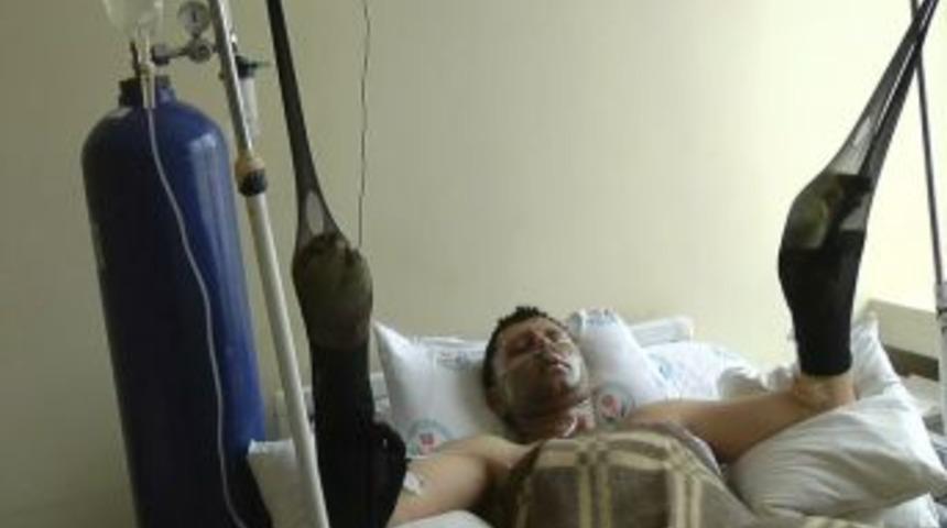 Petrol istasyonunda patlama: 1 kişi ağır yaralandı