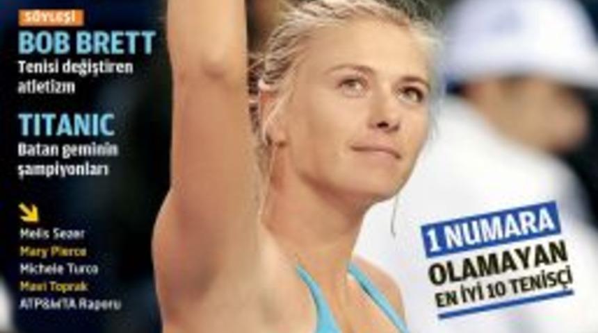 Tenis D&uuml;nyası&rsquo;nın kapağında Maria Şarapova var