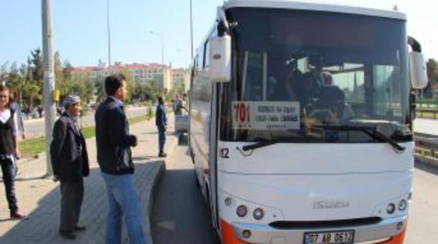 D&ouml;şemealtı, Varsak ve Kundu&rsquo;dan şehir merkezine otob&uuml;s seferleri başladı