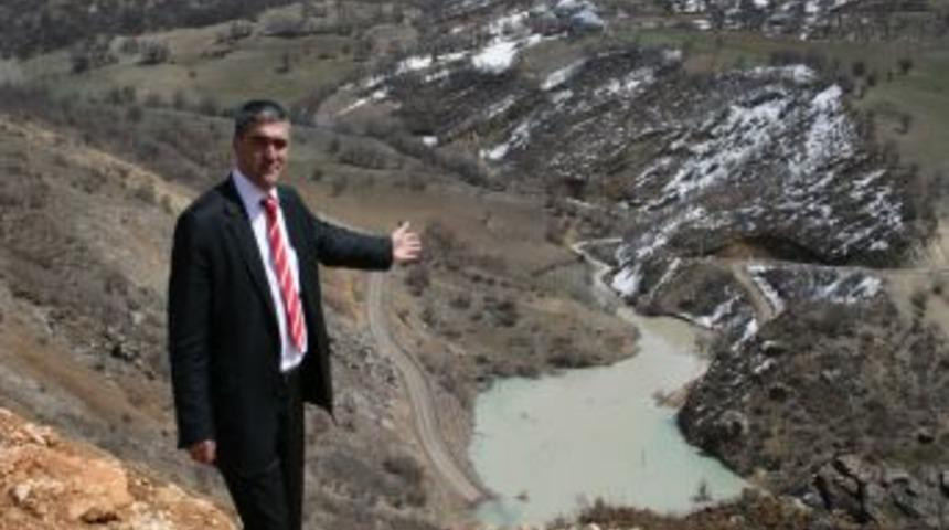 Tunceli'deki Harik Kaplıcaları heyelan altında kaldı