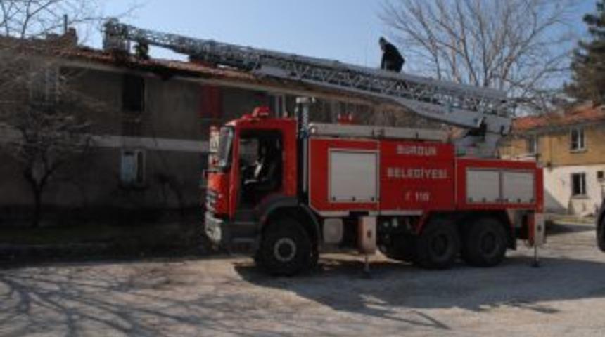 Somalililerin kaldığı yerde &ccedil;ıkan yangın korkuttu