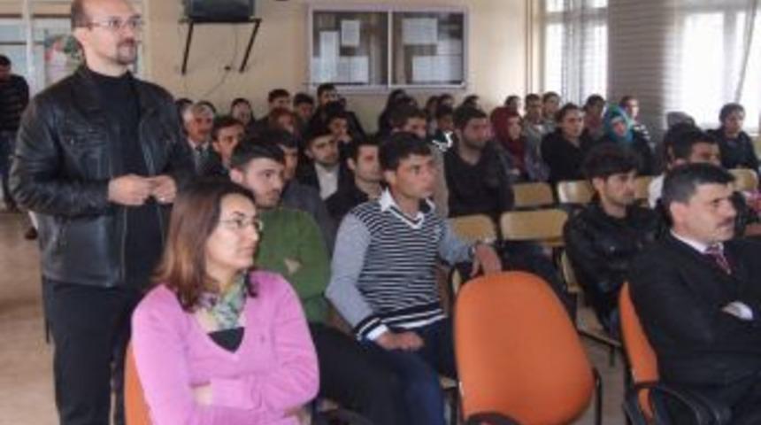 D&uuml; &Ccedil;ermik Myo'da &Ouml;ğrencilere 'madde Bağımlılığı' Konulu Seminer Verildi