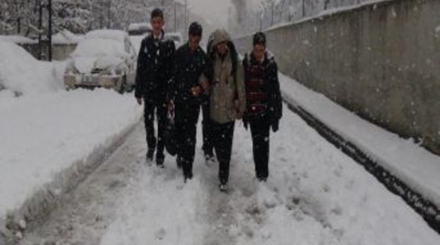 Tatvan'da Okullara Kar Tatili
