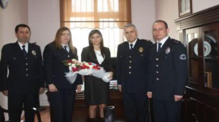 Uzunk&ouml;pr&uuml; Emniyet M&uuml;d&uuml;r&uuml; Dal Ziyaretlerini S&uuml;rd&uuml;r&uuml;yor