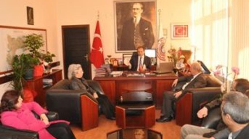 Chp y&ouml;netiminden Dalgı&ccedil;&rsquo;a ziyaret