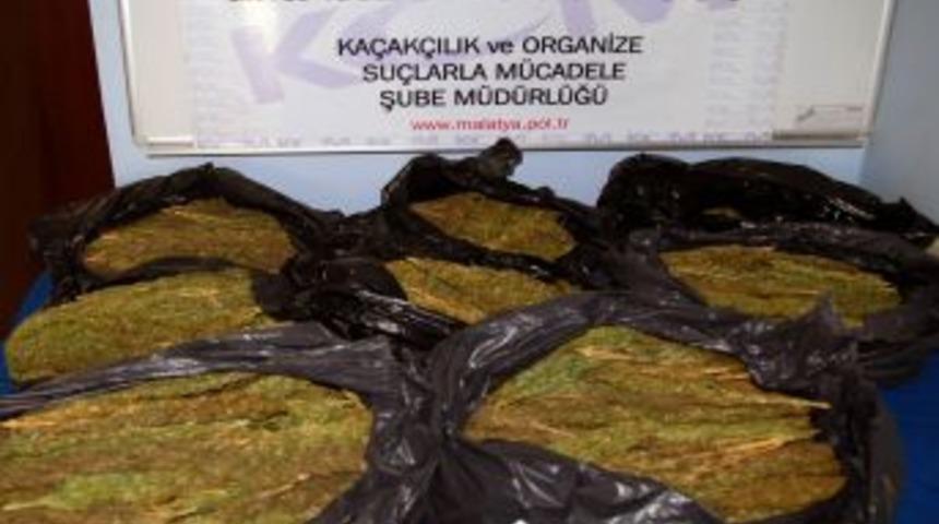Malatya'da esrar operasyonu: 5 kişi tutuklandı