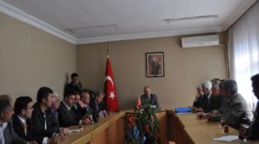 Ereğli'nin köylerine yapılacak yatırımlar muhtarlara değerlendirildi