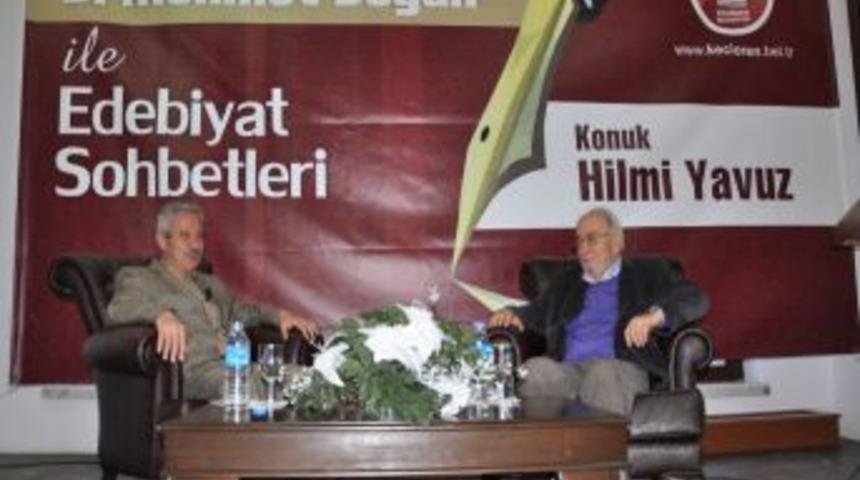 Hilmi Yavuz, Ke&ccedil;i&ouml;ren'de Edebiyat Sohbetleri'ne konuk oldu