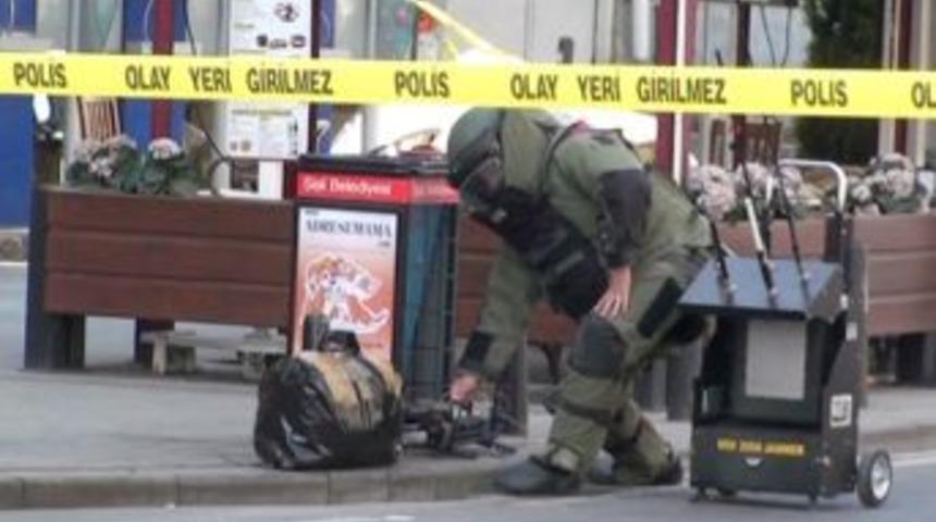 Ş&uuml;pheli &ccedil;anta, yolu trafiğe kapattırdı