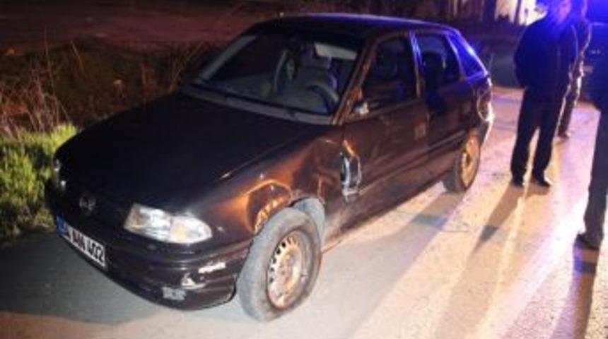 Alkoll&uuml; Motorcu Kaza Yaptı